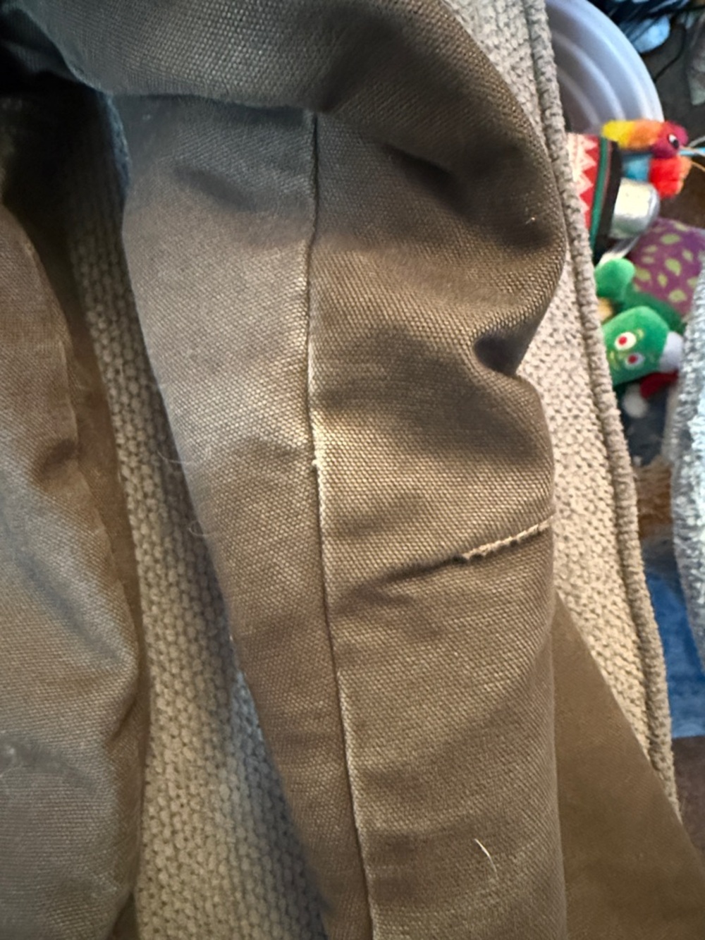 Arborwear Men's Brown Canvas Zip-Up Field Jacket - Picture 7 of 7